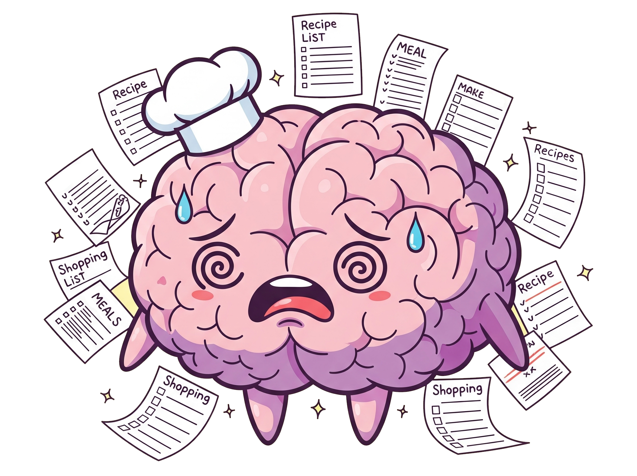DinnerBrain helps with dinner decision fatigue